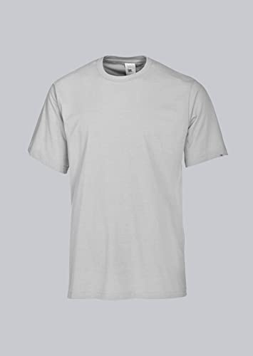 BP 1621-171-51-2XL Unisex-T-Shirt, 1/2 Ärmel, Rundhals, Länge 70 cm, 180,00 g/m² Stoffmischung, hellgrau, 2XL