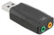 T'nB - Adaptateur Audio T'nB USB 5.1 vers Double Jack Femelle 3.5mm - Noir