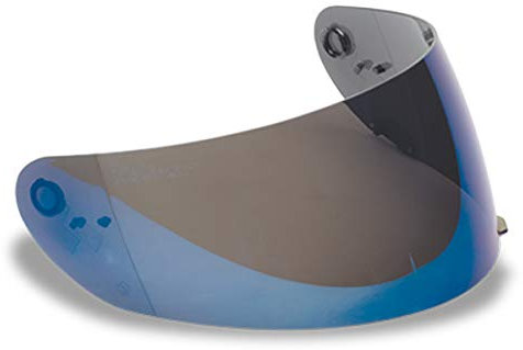 Bell Click Release verspiegelter Visier (Blue,One Size)