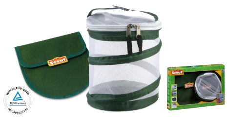 Happy People 19262 - Scout Pop Up Insektencontainer, Gürteltasche mit Klettverschluss