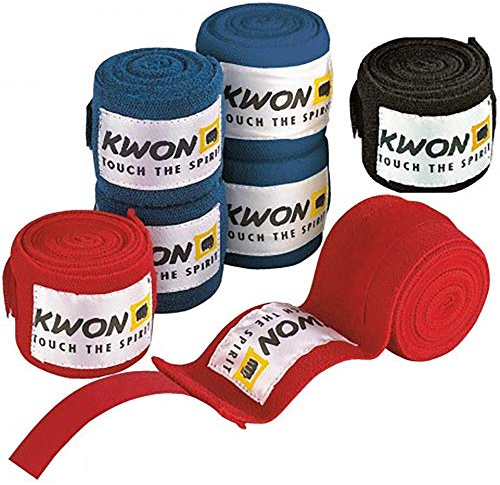 Kwon Boxbandagen unelastisch 4,5 m rot