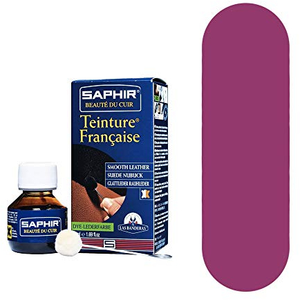 Saphir Teinture Française Cuir Liquide Pourpre 50 ml