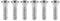 Rotor de frein de moto en titane T40 Vis M8 x 30 mm pour Kawasaki