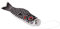 Cutefly USB14018724 55cm Windsack Karpfen Flag Koinobori Segelfisch Fischwind Streamer Schwarz
