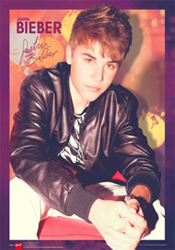 Justin Bieber - Pin Up VIP Musik 3D Lentikular Poster - Grösse 47x67 cm