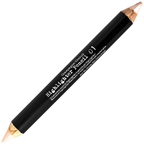 The BrowGal - 2 in 1 Double Head, Highlighter & Concealer Pencil - 01 - Gradient Effect Eyebrow Makeup, Natural Looking, Lifting & Highlighting Eyebrows, Smudge-Proof & Anti-Fade - Champagne/Cherub