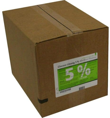 GLUCOSE 5% DELTAMEDICA Infusionslösung Plastikfl. 10X500 ml