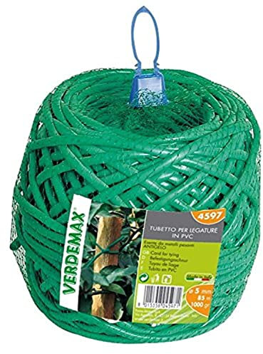 Verdemax 4597 - Bobina di Filo in PVC, 5 mm, 1000 g