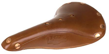 Brooks Fahrradsattel B17 Titanium, honey, 80460212
