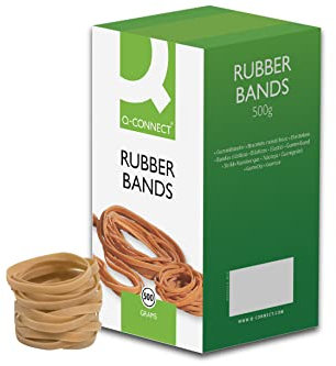 Q-Connect Rubber Bands No.63 76.2 x 6.3mm 500g KF10548
