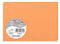 Clairefontaine 1336C Packung mit 25 Karten Pollen in Format C6, 110 x 155mm, 210g, Clementine