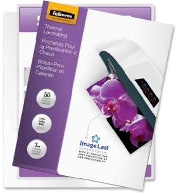 FELLOWES 52225 ImageLast(TM) Laminating Pouches, Letter, 50pk (3Mil)