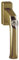 HOPPE Fenstergriff duraplus London in Aluminium bronze /abschliessbar/