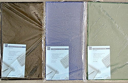 ALCO Schreibtischunterlage 50x65cm uni Schreibunterlage, Color:schwarz