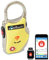 eGeeTouch® NFC Gepäckschloss, GT1000-96 (gelb), TSA & IATA konform, mit patentierter dualer Zugriffstechnologie (NFC + Bluetooth), Entfernungswarnung usw.