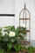 KUHEIGA Rankgerüst 10mm Massiveisen! Obelisk Blumenhilfe Höhe 120cm