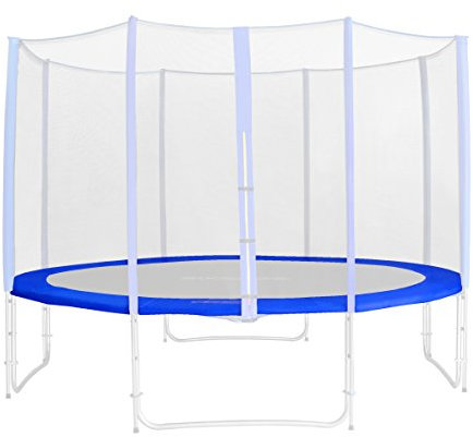 SixBros. Randabdeckung Blau für Gartentrampolin 1,85 M - 4,60 M - Ersatzteil Federabdeckung PVC - RA-543 - Größe 1,85 m 3L