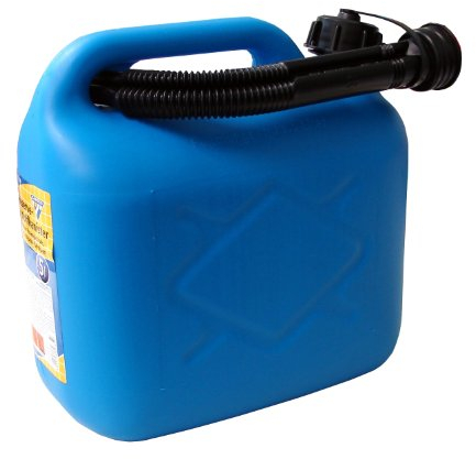 Cartrend Kraftstoffkanister, PVC, UN-Zulassung, Blau, 5 Liter