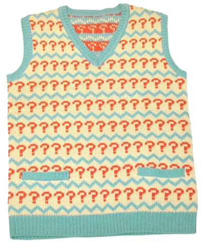 DOCTOR WHO XX Groß Pullunder des Siebten Doktors (Sylvester McCoy) - Offizieller 7. Doktor Pullunder