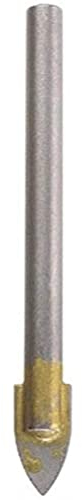 wolfcraft Broca para azulejos y cristal, Ø 5 mm I 7975010 I Para taladrar cristal y cerámica