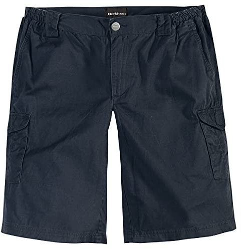 XXL North 56°4 by Allsize Cargo Bermuda dunkelblau, Größe:5XL