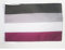 AZ FLAG - Flagge Regenbogen Geschlechtsloser - 45x30 cm Mit Kordel - Asexualität Fahne 30 x 45 Cm - Flaggen