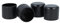 GleitGut 4 x Embout pour Tube 18 mm Protection Pied de Chaise Embout Rond Noir