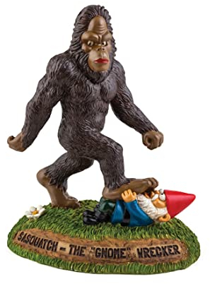 BigMouth Inc Bigfoot the Gnome Wrecker Garden Statue