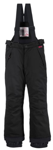 Maier Sports Kinder Skihose Maxi reg, Black, Größe 176