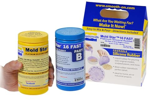 Mold Star 16 Fast, 1A:1B Mix By Volume Platinum Silicone Rubber, Pint Unit