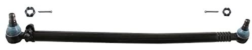 febi bilstein 46126 Lenkstange mit Kronenmuttern und Splinten, vom Lenkgetriebe zum 1. Lenkzwischenhebel, 1 Stück