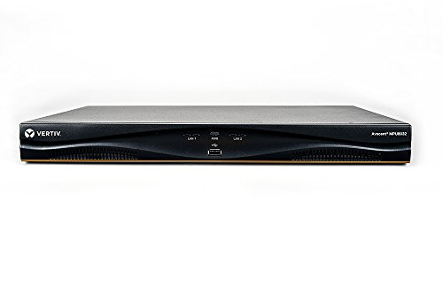 Avocent Vertiv MergePoint Unity MPU8032DAC-001 KVM Over IP and Serial Console Switch, 32 Anschlüsse, 8 Digitale KVM-Pfade und Dual-AC-Netzteil