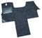 Brunner Campingbedarf Fahrerhaus Teppich Renault Trafic, 29405