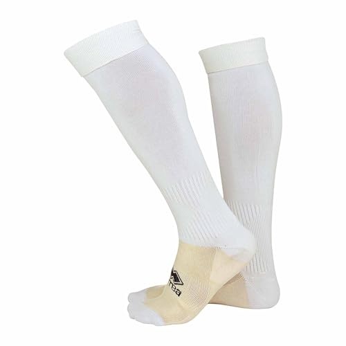 Errea Mit Fuß Pi, Sportsocken für Mädchen, Weiß, Einheitsgröße