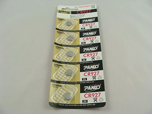 Batteries 5 x CR927 Alkaline Cell