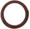 Vaessen Creative Filo di Ferro Modellabile Piatto da 5 m x 1 mm x 5 mm Chocolate (Marrone) – Filo Flessibile per Creazioni Floreali, Realizzazione di Gioielli e Modellismo