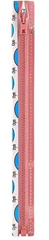 Opti P60-30-00776 Reißverschluss, 100 Prozent Polyester, 00776 Rosa, 30cm