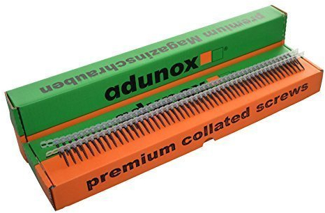 adunox Gurtmagazinschrauben / Magazinschrauben 3,9 x 35 mm mit Grobgewinde 3VE (3000St)