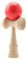 Kendama Japanisches Geschicklichkeitsspiel rote Kugel Holz-Spielzeug Kugelfangspiel Marke PRECORN