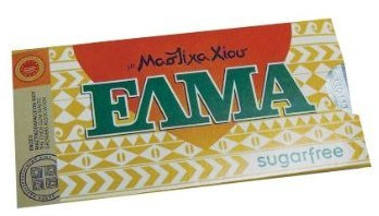 Mastic Gum SANS SUCRE (ELMA) 1 paquet x 10 pièces, 14g