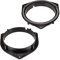tomzz Audio 2825-001 Lautsprecherringe Adapter Halterungen kompatibel mit Kia Picanto Sportage Rio Hyundai i10 ab 2012 i20 ab 2015 für 165mm