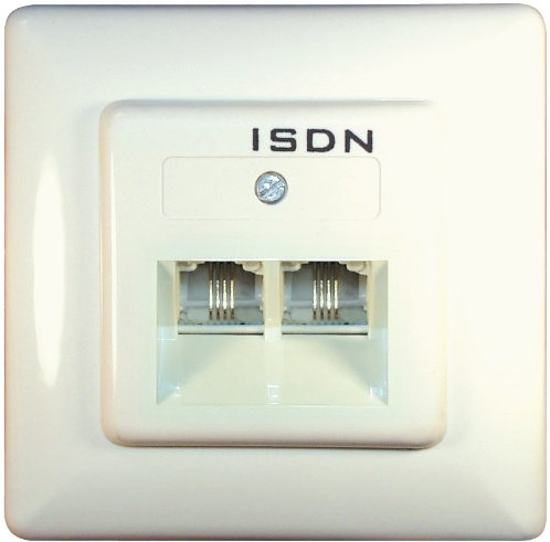 ISDN Telefondose 2x8/8 Unterputzdose