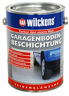 Wilckens Garagenboden-Beschichtung Seidenglänzend Silbergrau RAL 7001 2,5 L