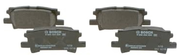 Bosch BP1159 - Brake Pads Car Rear Axle - 1 Set of 4 Pads | Bosch Quality - Reduced Noise and Dust - ECE-R90 Certified - Copper-Free