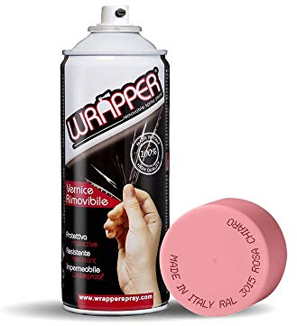 wrapper 400WRAPPER3015 400 ml Sprüh Folie Ablösbar Lackieren, Hellrosa