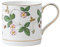 Wedgwood 50105506133 Wild Strawberry Becher Delphi, porzellan, 8 fluid_ounces, Rosa, Grün, Gold, Weiß