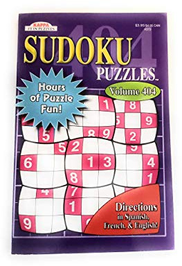Sudoku Puzzles Volumes vary See sellers for Vol #(Directions in Spanish, French & English)