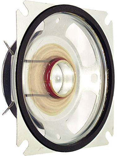 Visaton VS-SL87WPM/4 Lautsprecher, 20 W, 200-5000 Hz, 4 Ohm, Schwarz, Silber