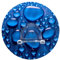 WENKO Static-Loc® Wandhaken Duo Aqua - Befestigen ohne Bohren, Kunststoff (PET), 8.5 x 3 x 8.5 cm, Mehrfarbig