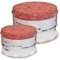 KitchenArt Adjust-A-Burger Press-Set, Kunststoff, 2-teilig, weiß